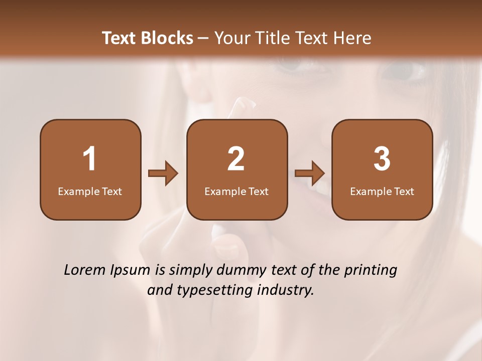 Bodycare Fresh Antiaging PowerPoint Template