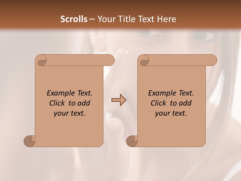 Bodycare Fresh Antiaging PowerPoint Template