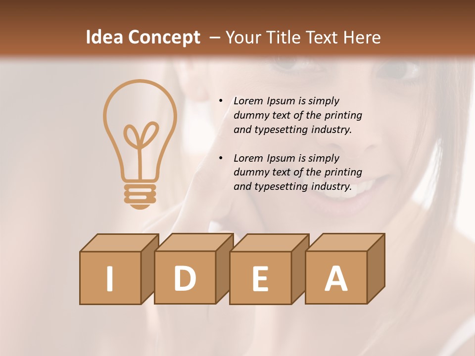 Bodycare Fresh Antiaging PowerPoint Template