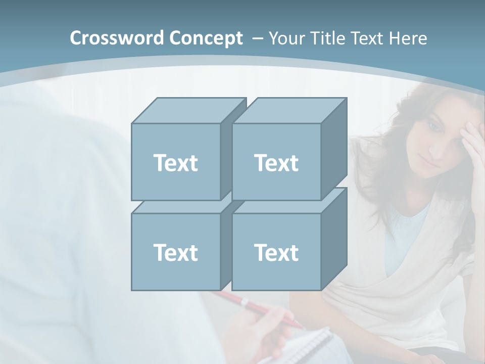 Hopeless Psychologist Psychotherapy PowerPoint Template