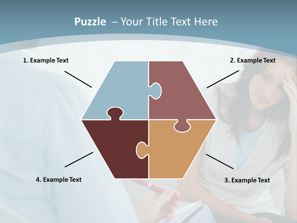 Hopeless Psychologist Psychotherapy PowerPoint Template