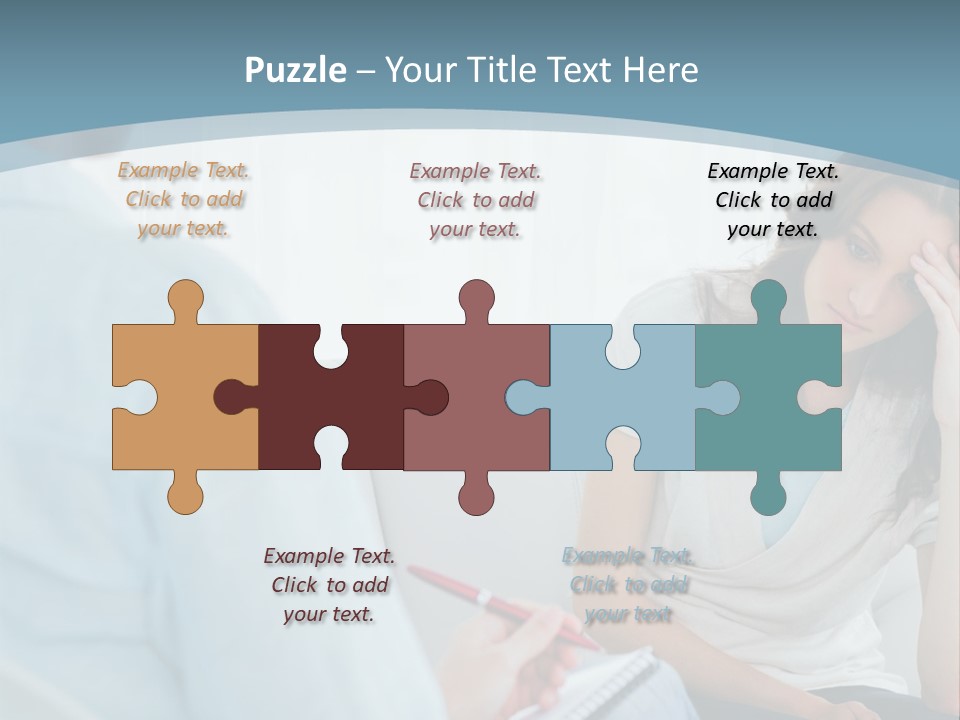 Hopeless Psychologist Psychotherapy PowerPoint Template