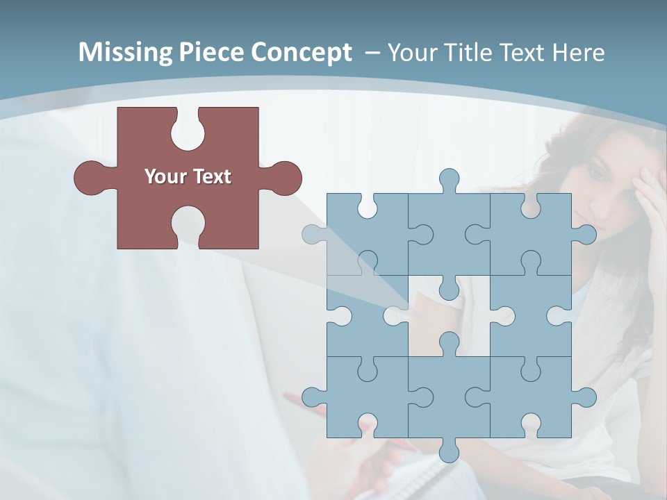 Hopeless Psychologist Psychotherapy PowerPoint Template