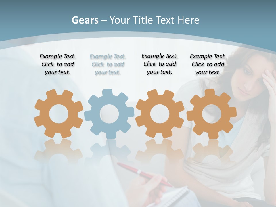 Hopeless Psychologist Psychotherapy PowerPoint Template