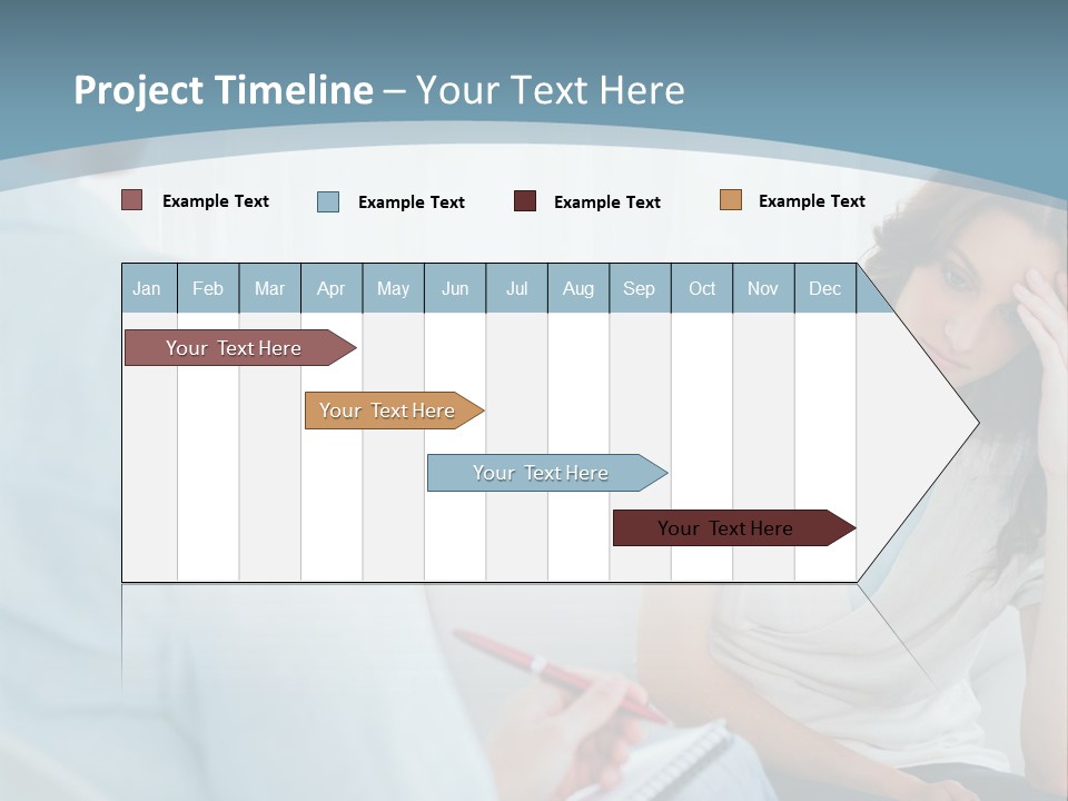 Hopeless Psychologist Psychotherapy PowerPoint Template