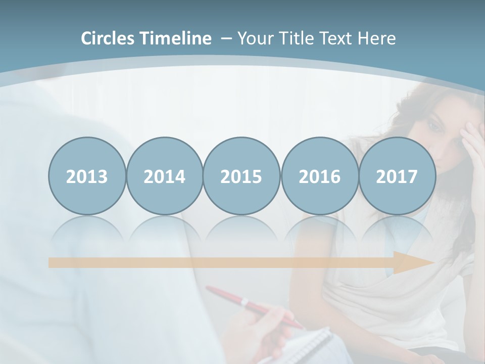 Hopeless Psychologist Psychotherapy PowerPoint Template