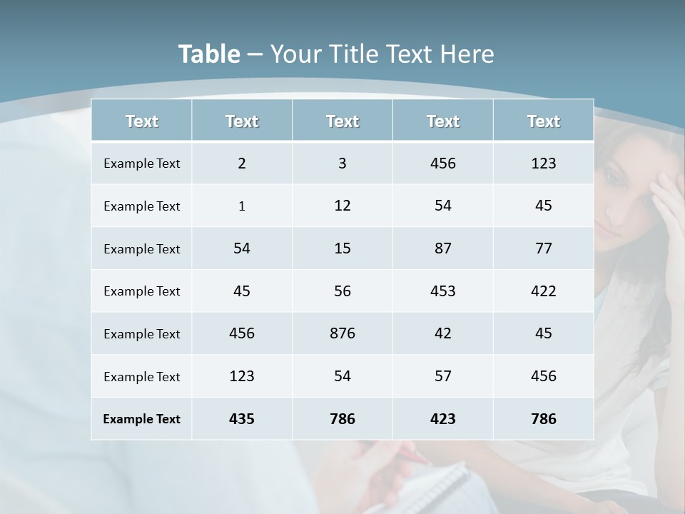 Hopeless Psychologist Psychotherapy PowerPoint Template