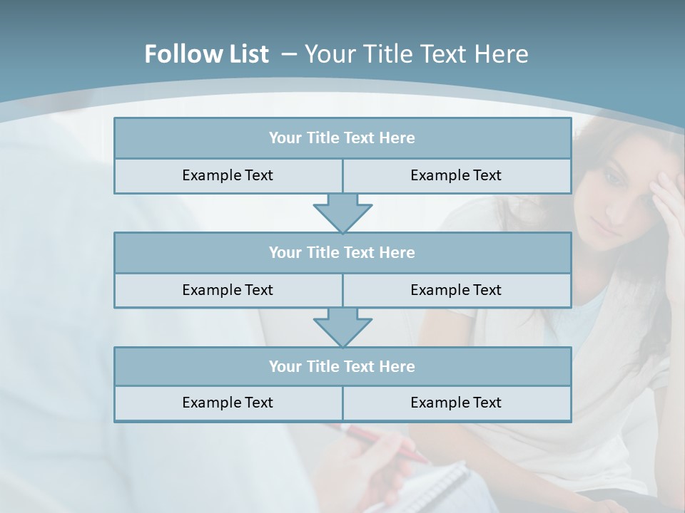 Hopeless Psychologist Psychotherapy PowerPoint Template