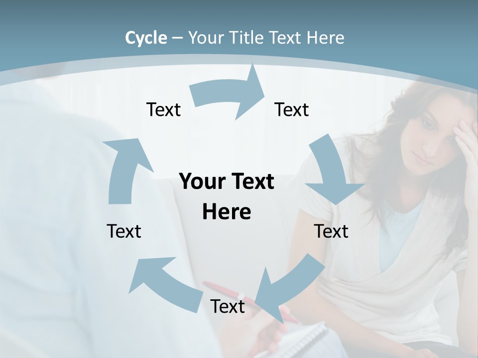 Hopeless Psychologist Psychotherapy PowerPoint Template