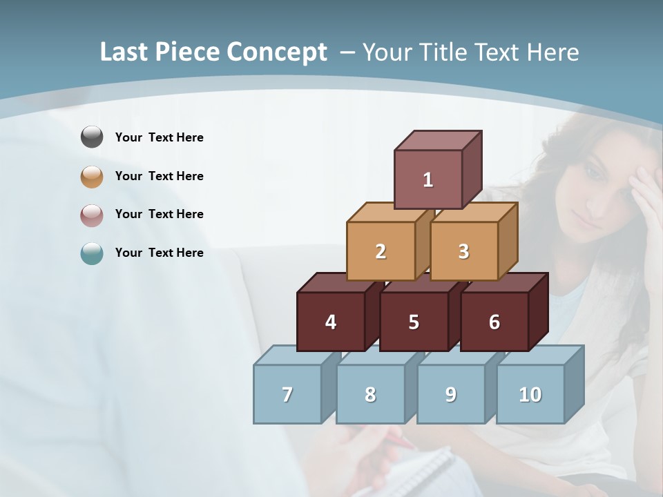 Hopeless Psychologist Psychotherapy PowerPoint Template