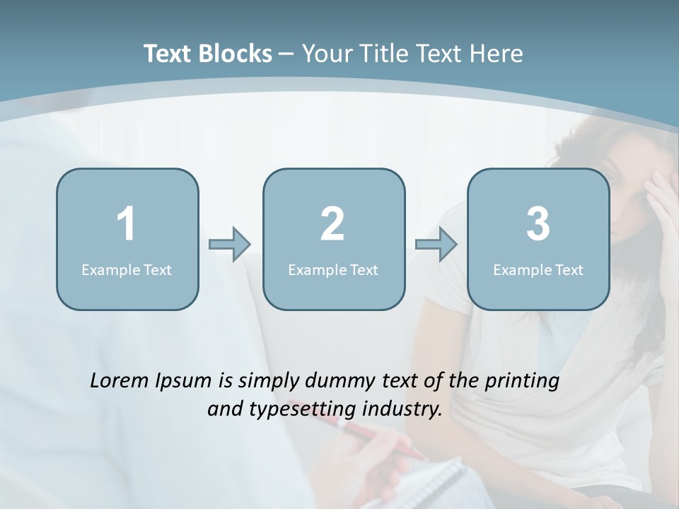 Hopeless Psychologist Psychotherapy PowerPoint Template