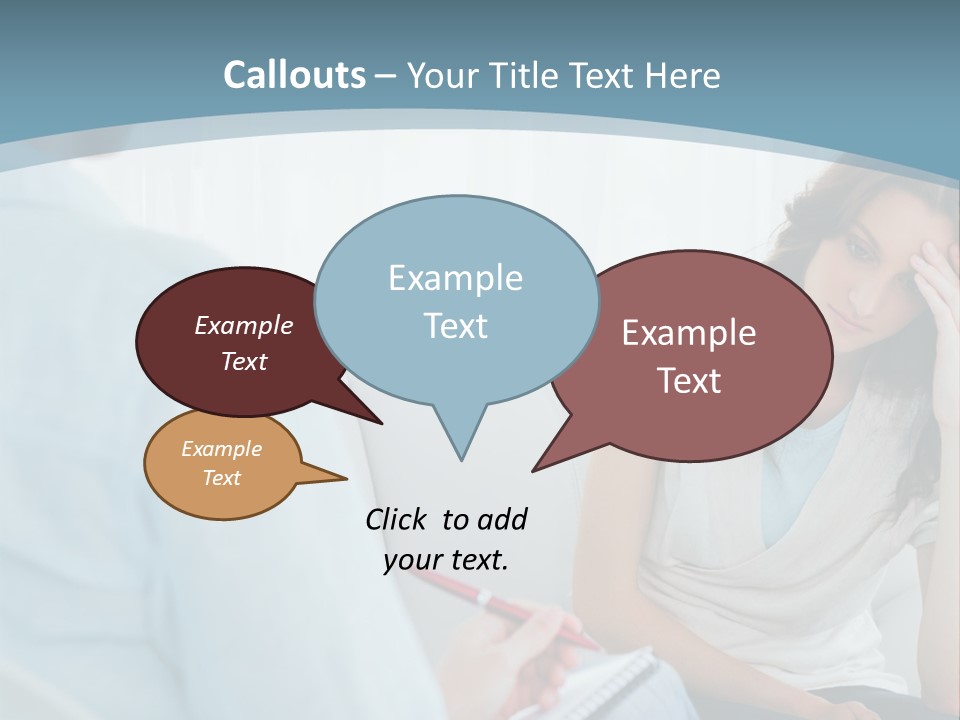 Hopeless Psychologist Psychotherapy PowerPoint Template