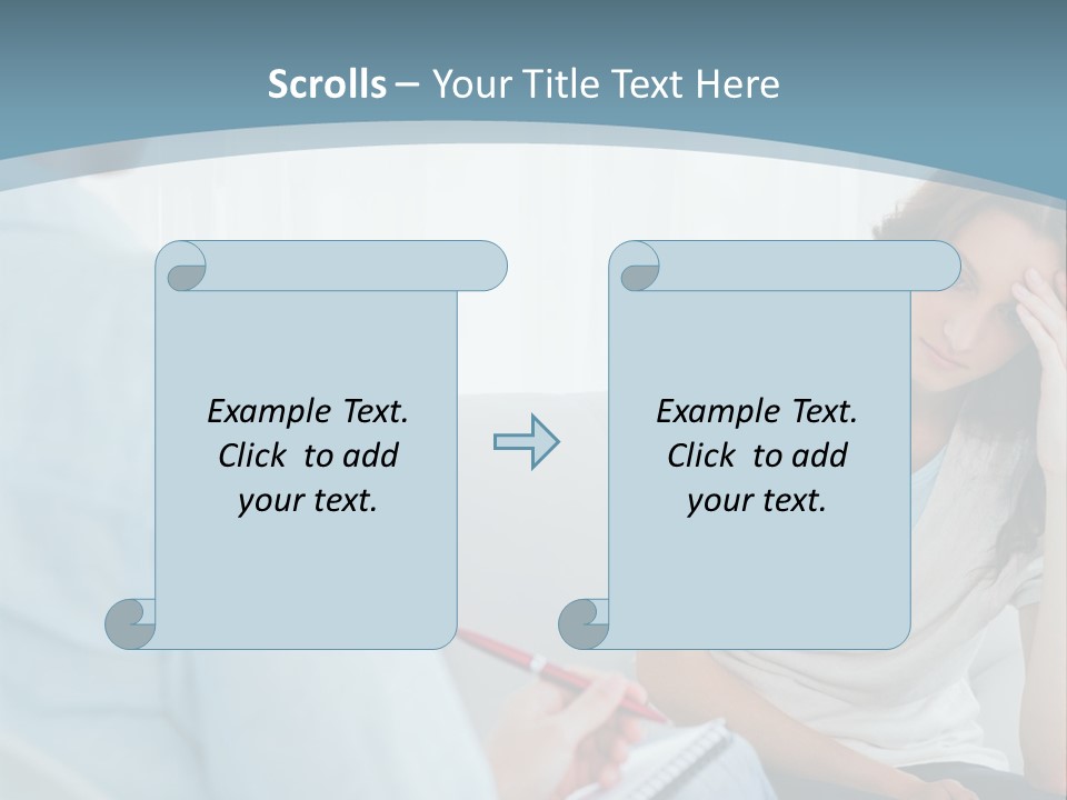 Hopeless Psychologist Psychotherapy PowerPoint Template