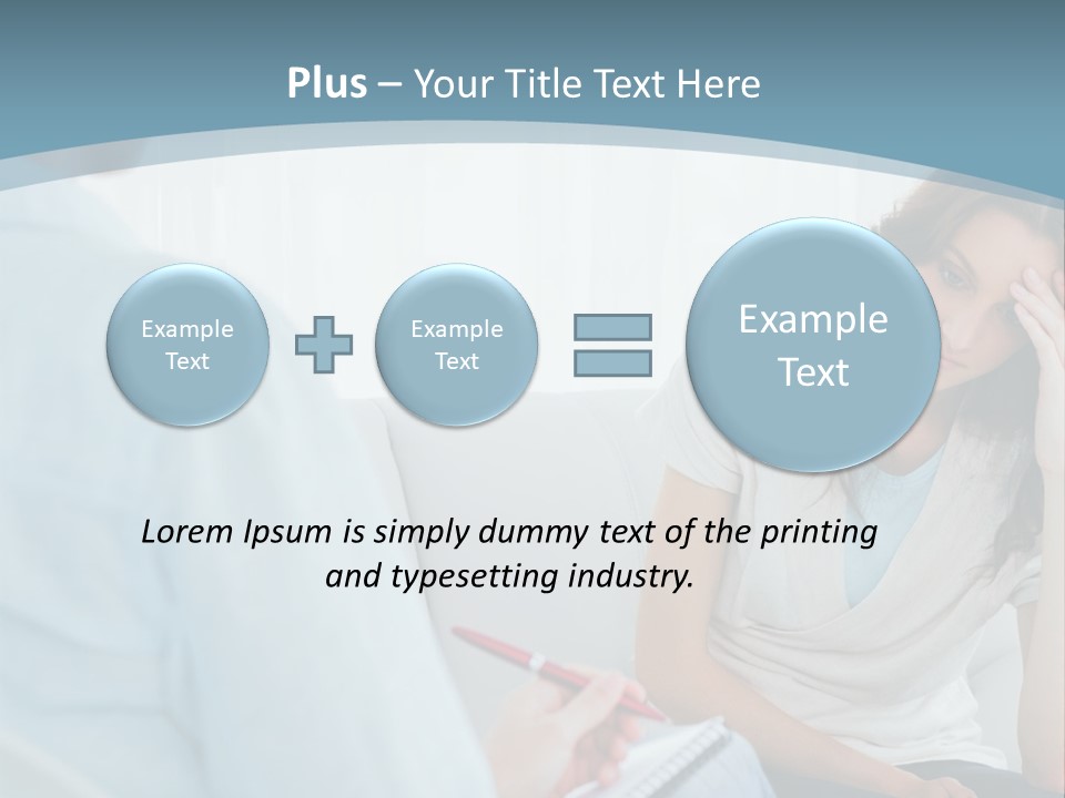 Hopeless Psychologist Psychotherapy PowerPoint Template