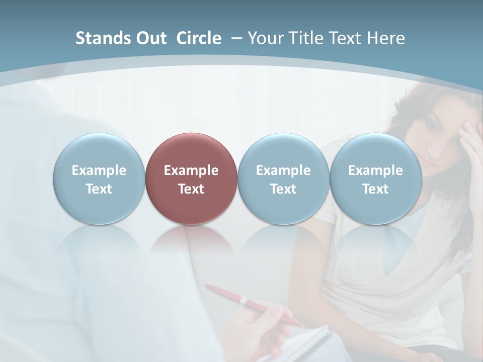 Hopeless Psychologist Psychotherapy PowerPoint Template