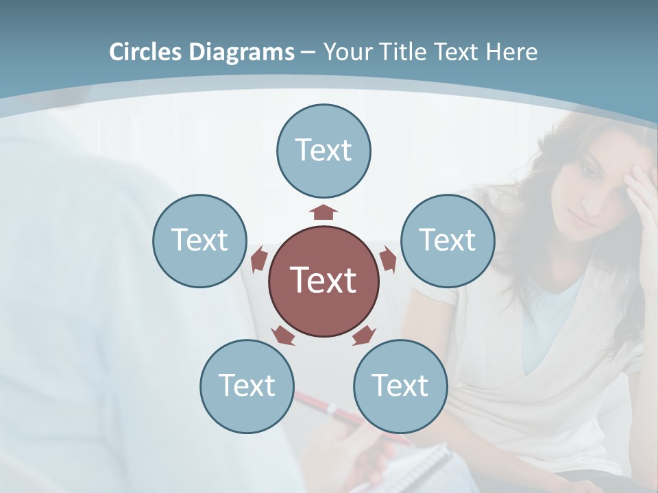 Hopeless Psychologist Psychotherapy PowerPoint Template