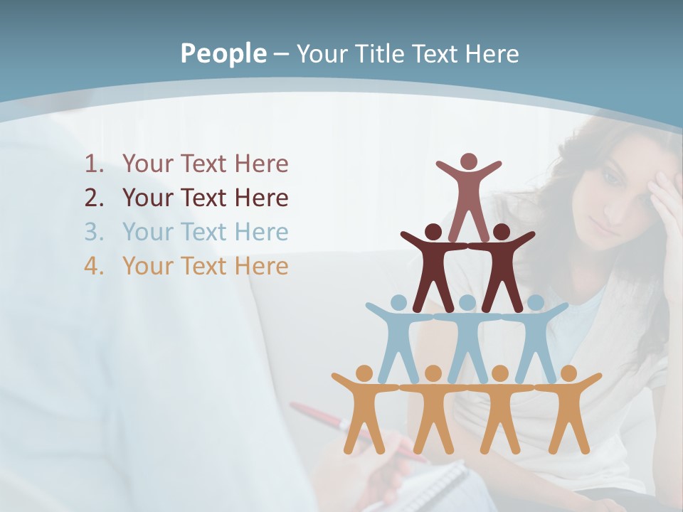 Hopeless Psychologist Psychotherapy PowerPoint Template