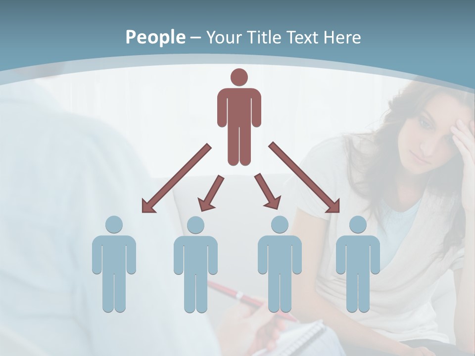 Hopeless Psychologist Psychotherapy PowerPoint Template