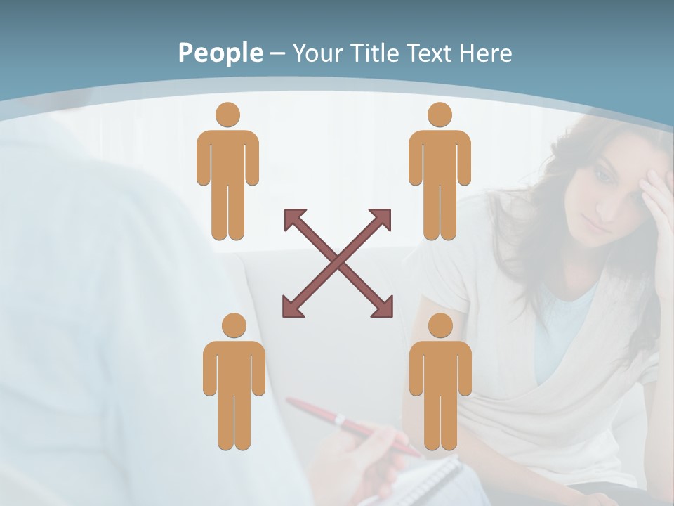 Hopeless Psychologist Psychotherapy PowerPoint Template