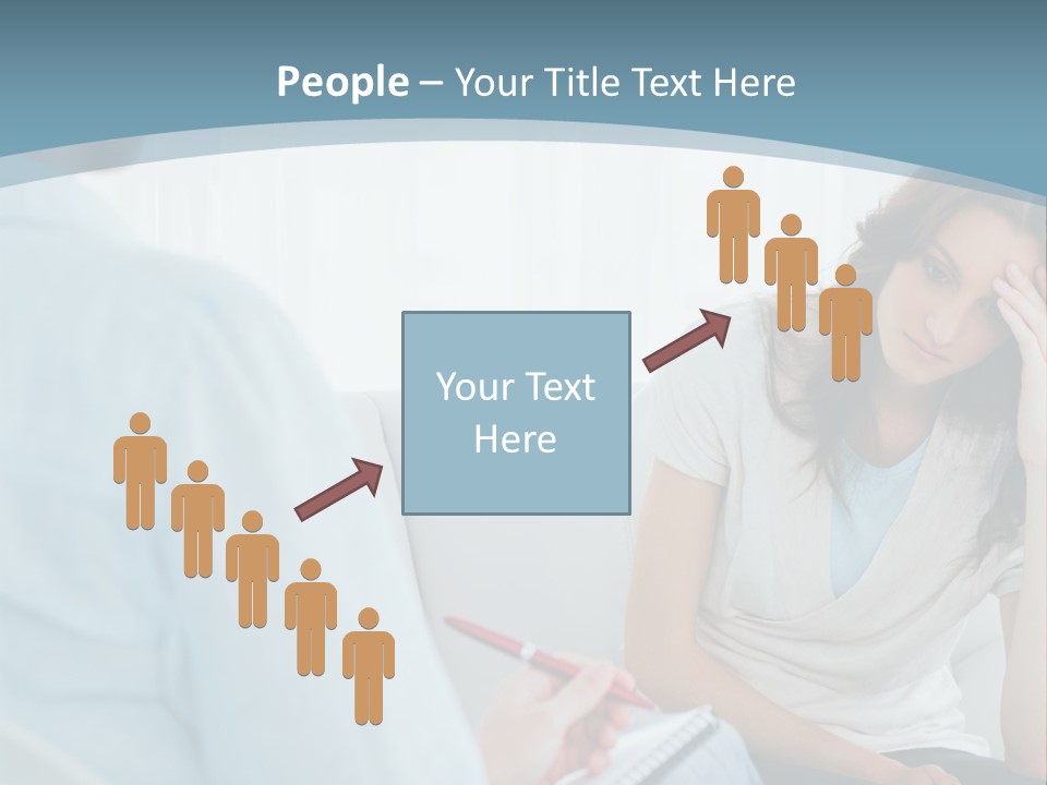 Hopeless Psychologist Psychotherapy PowerPoint Template