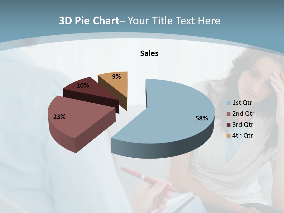 Hopeless Psychologist Psychotherapy PowerPoint Template