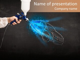 Gun Tape Skill PowerPoint Template