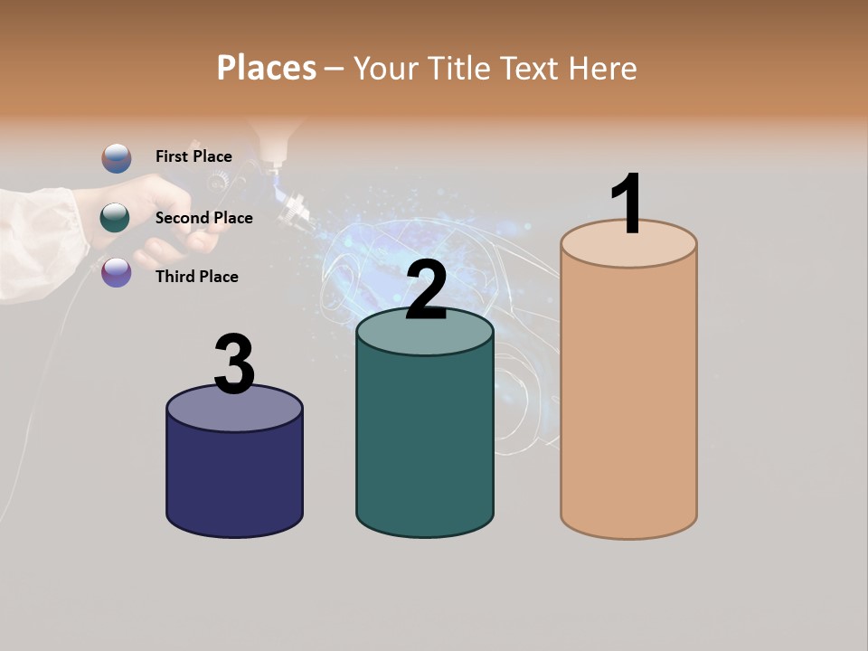 Gun Tape Skill PowerPoint Template