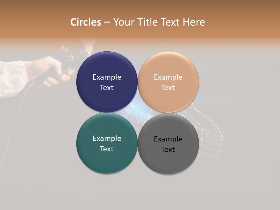 Gun Tape Skill PowerPoint Template