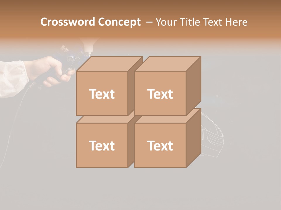 Gun Tape Skill PowerPoint Template