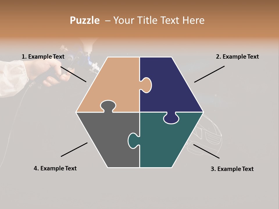 Gun Tape Skill PowerPoint Template