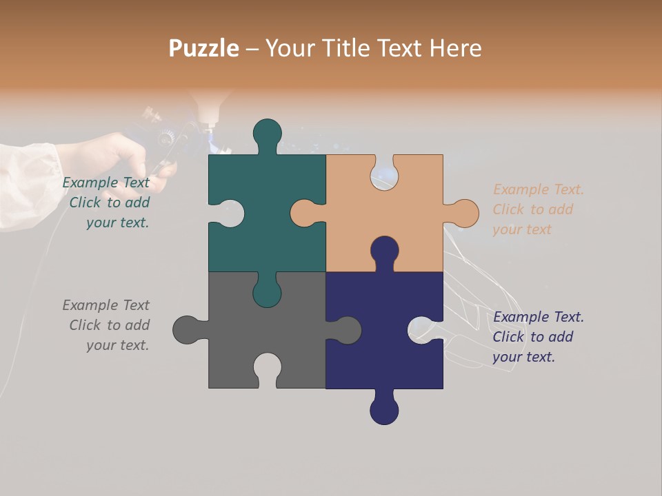 Gun Tape Skill PowerPoint Template