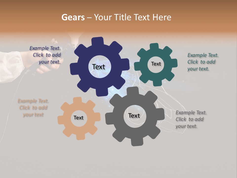 Gun Tape Skill PowerPoint Template