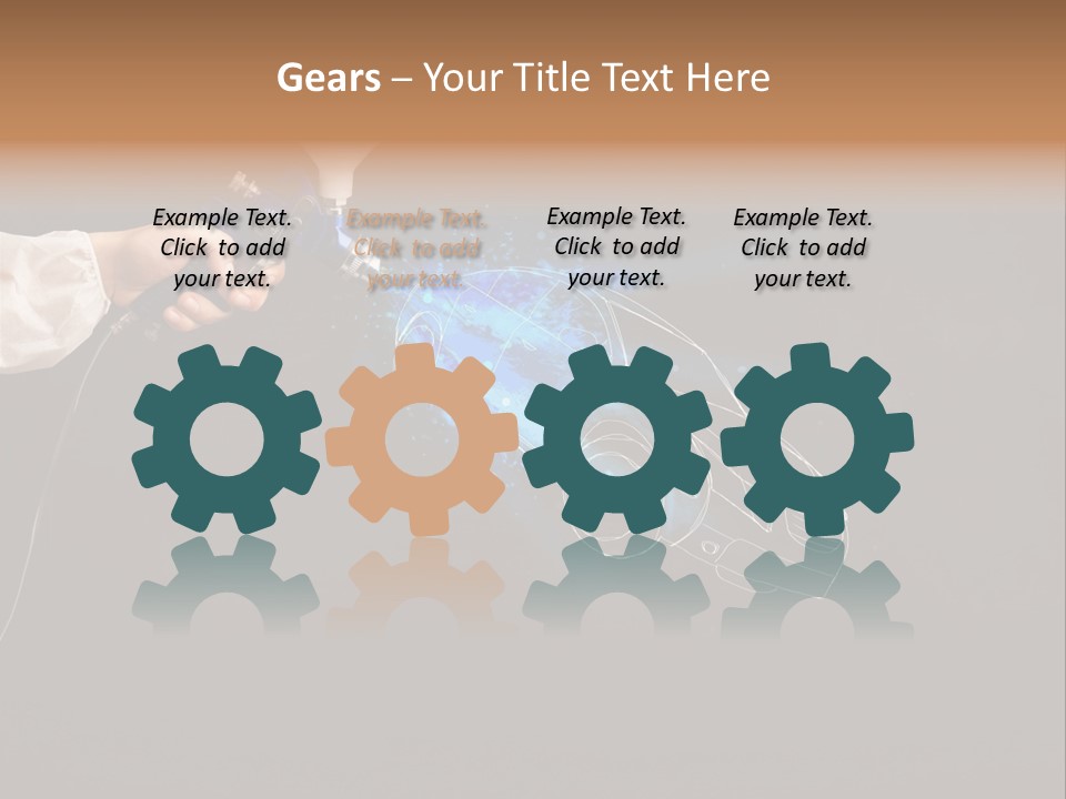 Gun Tape Skill PowerPoint Template