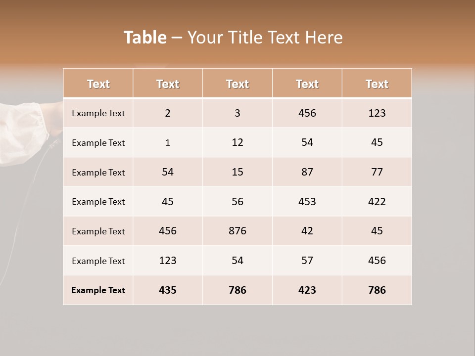 Gun Tape Skill PowerPoint Template