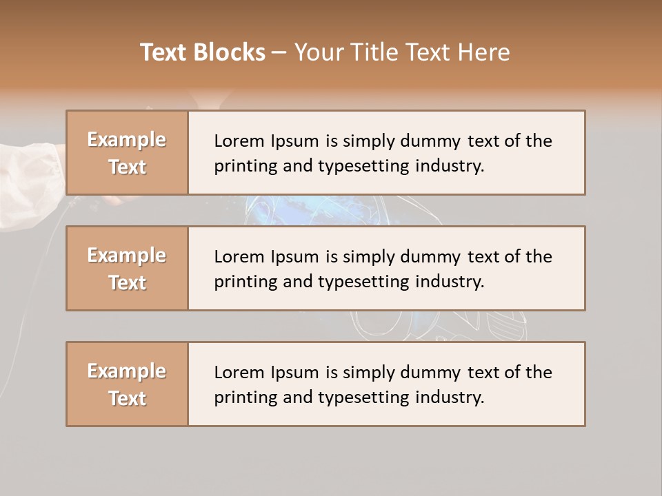 Gun Tape Skill PowerPoint Template