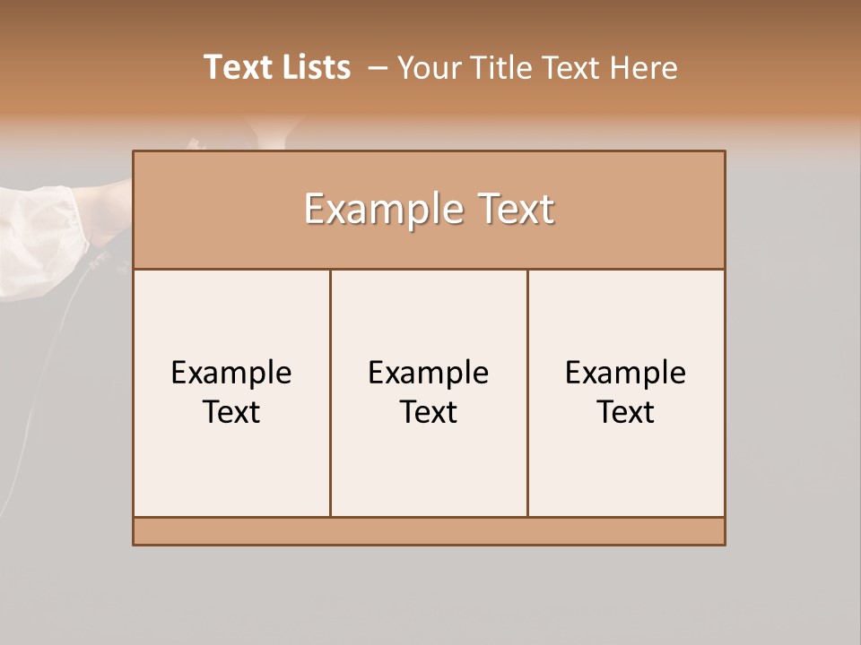Gun Tape Skill PowerPoint Template