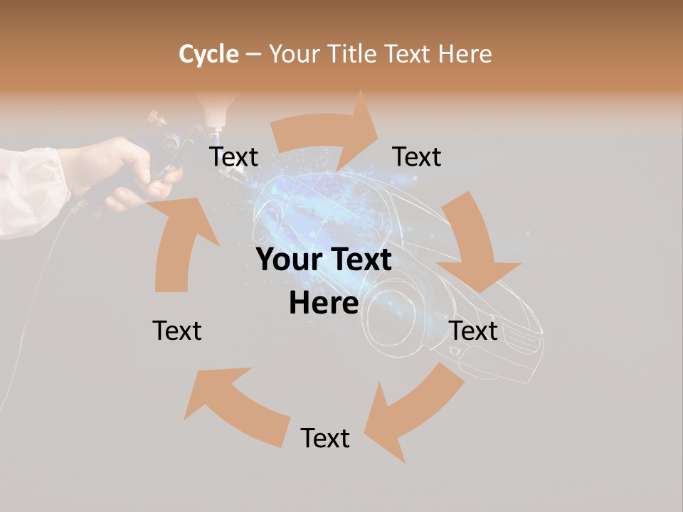 Gun Tape Skill PowerPoint Template