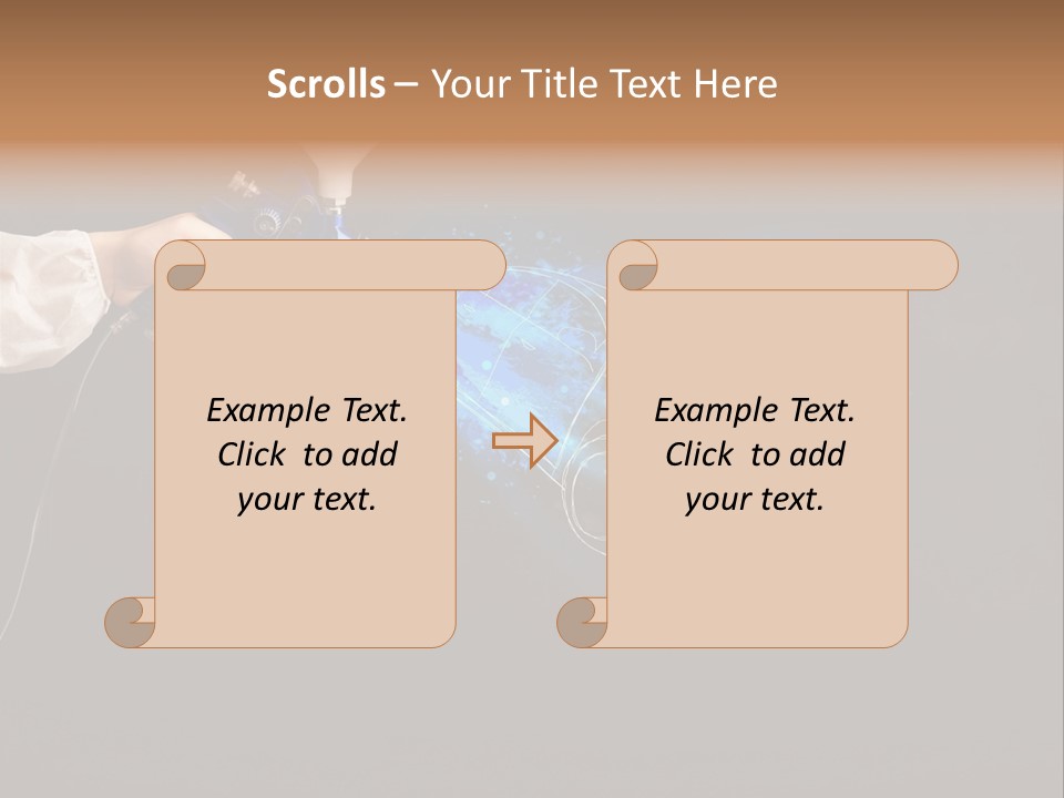 Gun Tape Skill PowerPoint Template