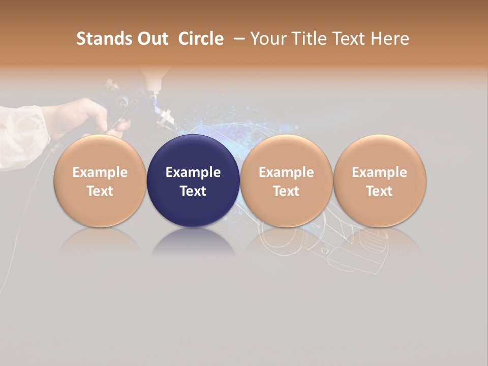 Gun Tape Skill PowerPoint Template