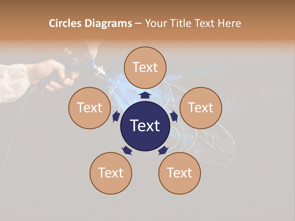 Gun Tape Skill PowerPoint Template