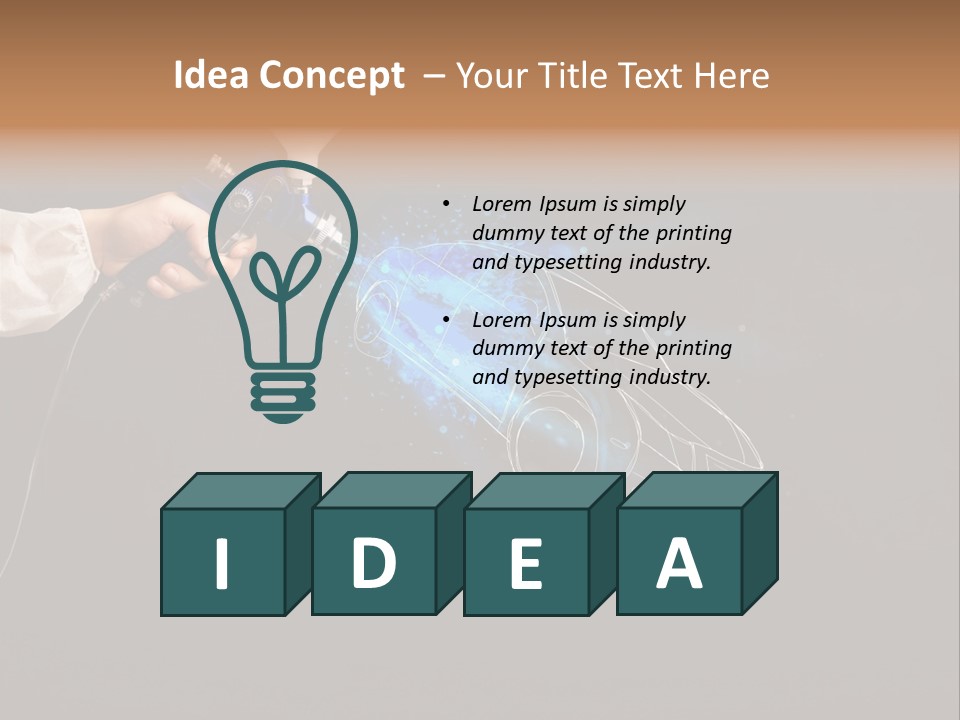 Gun Tape Skill PowerPoint Template