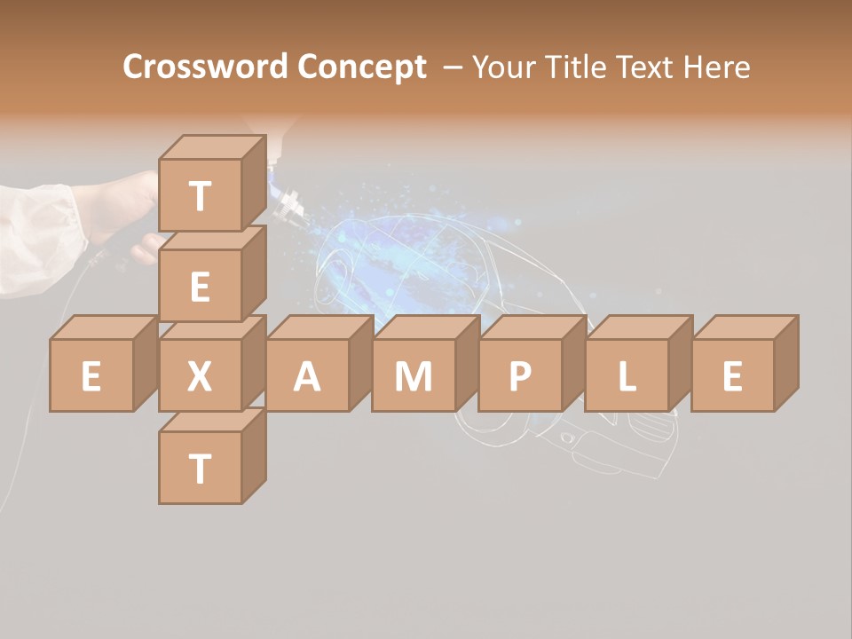 Gun Tape Skill PowerPoint Template