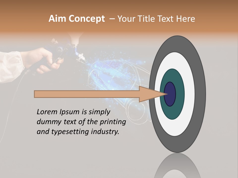 Gun Tape Skill PowerPoint Template