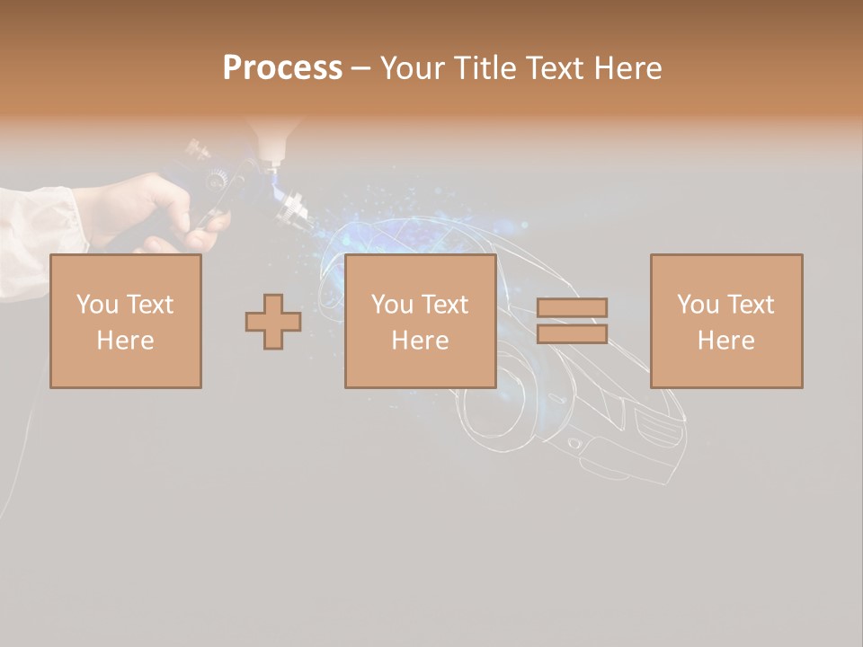 Gun Tape Skill PowerPoint Template