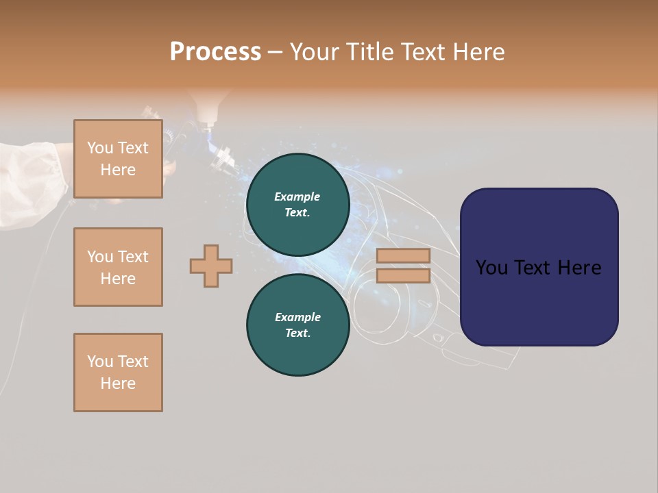 Gun Tape Skill PowerPoint Template