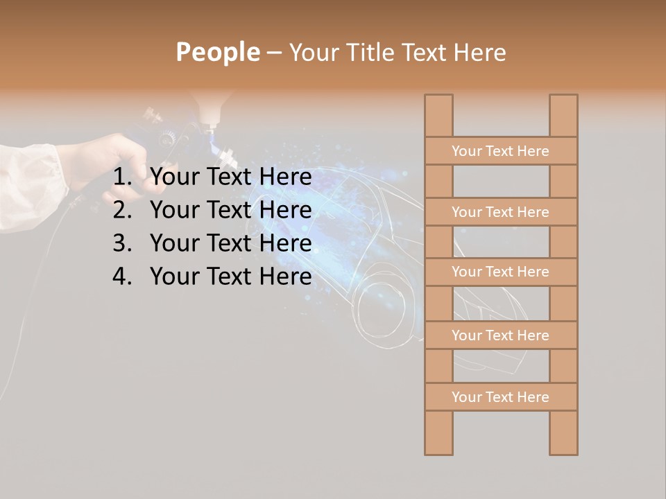 Gun Tape Skill PowerPoint Template