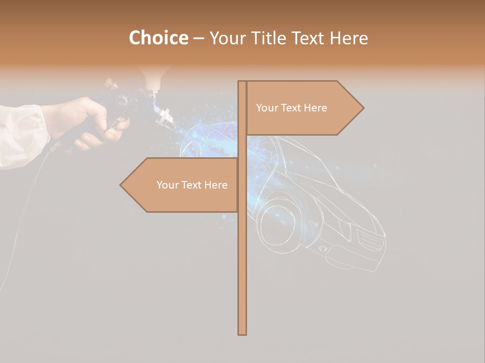 Gun Tape Skill PowerPoint Template