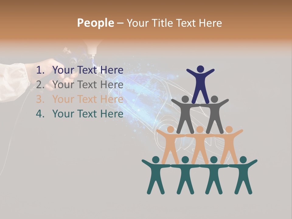 Gun Tape Skill PowerPoint Template