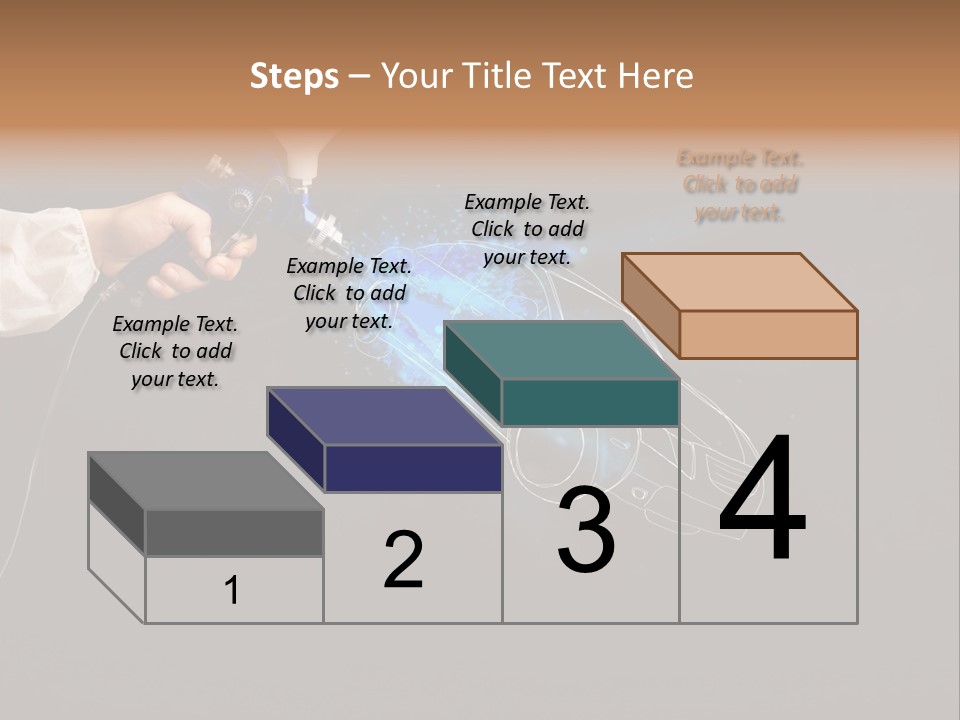 Gun Tape Skill PowerPoint Template