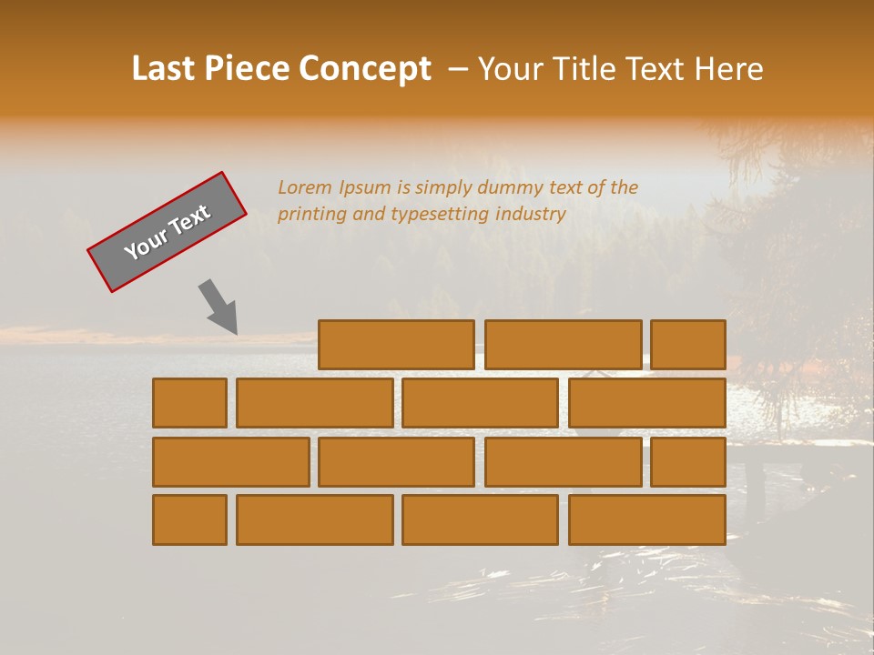 Quiet Woman Relax PowerPoint Template